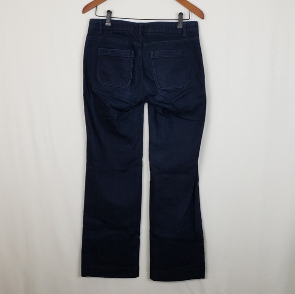 LOFT straight leg dark wash jeans Size 4 - Picture 7 of 7